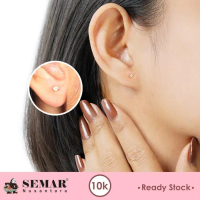 Anting Emas Toge Korea Sunmi Super Ringan Gold 10K Semar Nusantara