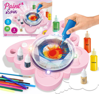 Paint Spin Art Machine Kit for Girls & Boys Arts & Crafts for Kids Art Drawing Supplies Painting Kit