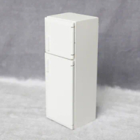 1/12 Dollhouse Miniature Fridge Furniture Fridge Refrigerator Cabinet Mini Electrical appliances for dollhouse
