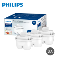 PHILIPS飛利浦 AWP211 通用超濾多重過濾濾芯(三入) (適用市面90%以上淨水壺)
