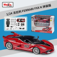 Maisto 1:24 Ferrari Fxx K FxxK Sports Car Simulation Alloy Assembly Car Model Toy Parts Gift Collection