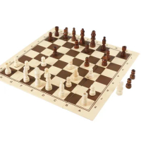 Professional Pieces Chess Board Set Wood High Quality Children Board Games Family Chess Figures Ajedrez Tematico Table Game