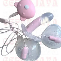 Alat Pijat Wanita Breads Message 2 Kepala dan Telur Getar USB