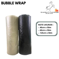 Bubble Wrap Roll Hitam Bening Tebal Buble Wrap Plastik Rol Packing