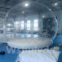 5m Inflatable Bubble House Transparent Inflatable Balloons House Giant Clear Inflatable Crystal Igloo Dome