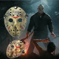 For Adult Men Halloween Gift Movie Hockey Mask Jason Voorhees Friday The 13th Horror Scary Mask Halloween Party Cosplay Masks