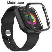 For apple watch case series 7/6/SE/5/4 45mm 44mm 41mm 40mm Luxury Full Protective Cover case Bumper for iwatch 3 42mm 38mm case