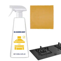 Kitchen Cleaner Spray 100ml Multi-Purpose Kitchen Grease Cleaner Oven Cleaner Oil Stain Cleaner Spray for Range Hood Sink