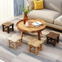 實木小凳子家用成人客廳創意小木凳沙發凳茶幾凳兒童板凳客廳矮凳