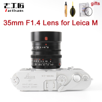 Original 7Artisans 35mm F1.4 Manual Focus MF Camera for Leica M Mount Full Frame for M240 M3 M6 M6 M 7 M8 M9 M10 Camera