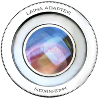 adapter ring Infinity Focus with glass for M42 Lens to nikon d3 d5 D90 D80 d500 d600 d800 D5000 D3000 D3100 d7200 camera