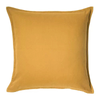 GURLI 靠枕套, 金黃色, 50x50 公分