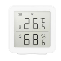 1 PCS WIFI Temperature And Humidity Sensor Indoor Hygrometer Thermometer Detector For Alexa Google Home