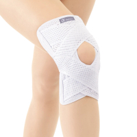 日本Alphax 日本製 醫護膝蓋支撐固定帶 一入(護膝 透氣 彈性支撐)