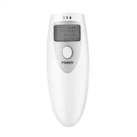 Portable Mini LCD Professional Alcohol Analyzer P olice Digital Breath Breathalyzer Alcohol Tester Detector