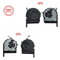 New Laptop cpu GPU cooling fan for Asus ZX80G FX504 FZ80 FX80 FX80G FX80GD FX504GD FX504GE FX80GE FX80FE ZX80 ZX80F