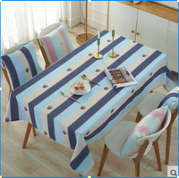 可愛兒童卡通漸變布桌 布藝棉麻茶几布 床頭櫃布粉色藍色長桌布 桌巾訂製(85*85cm)