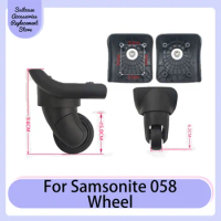 For Samsonite 058 Universal Wheel Replacement Suitcase Rotating Smooth Silent Shock Absorbing Wheels Travel Accessories Wheels