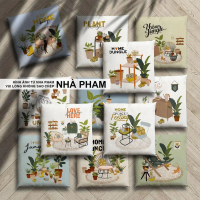ĐỆM VUÔNG NGỒI BỆT COZY HOME , CÓ THẾ THÁO VỎ (21->40) (45cm)