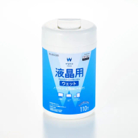 【ELECOM】無酒精液晶螢幕濕式擦拭巾v5(110枚)