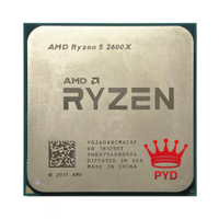 AMD Ryzen 5 2600x R5 2600x 3.6 GHz Sáu Lõi mười hai chủ đề bộ xử lý CPU yd260xbcm 6iaf ổ cắm AM4