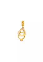 Arthesdam Jewellery Arthesdam Jewellery 916 Gold Heart with Ring Charm