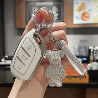 For MG 4/MG 5/HS/VS/ES/ZS/EV/IM6 car Key Cover HS MG remote key case ZS key cover MG 4 key case car 