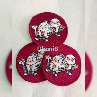 LOGO EMBLEM MASKOT KPU BORDIR