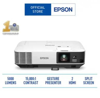 Epson Projector EB-2155W WXGA 5000 Lumen 2 HDMI dan Split Screen Garansi resmi Bublewarp