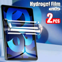 2PCS Hydrogel Film For Ipad Pro 11 12.9 Air 4 5 1 Screen Protector For Ipad Mini 6 2 3 10.2 9.7 2022 2021 9 Genration Not Glass