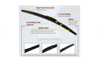Wiper Mobil Hybrid Silicone 20 Inch