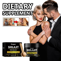 Googer Shilajit Pure Himalayan Resin 100% Vegan Dengan Fulvic Acid & Humic Acid Untuk Meningkatkan E