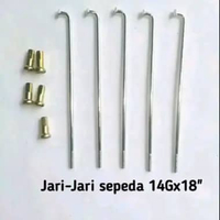 Jari Jari Sepeda 14Gx18" - Ruji sepeda 14GX18" - Spoke Jari Jari Sepeda - Jari Jari Sepeda anak 5 Pc