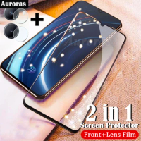 Auroras 2To1 For VIVO Y27S Screen Protector Tempered Glass For Vivo Y27 5G Y36 4G Camera Lens Protective Film