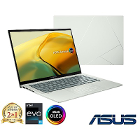 ASUS UX3402ZA 14吋2.8K筆電 (i5-1240P/16G/512GB/EVO/青瓷綠/ZenBook 14 OLED)
