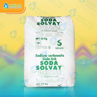 Bột Soda Dense Solvay, Na2CO3 > 99.5%(25kg/bao), tẩy rửa công nghiệp,xử lý nước thải,tăng độ PH nước