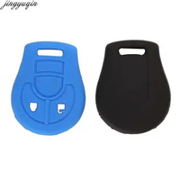 Jingyuqin 2/3/4B Remote Silicone Key Case Cover For Nissan March Tiida Altima Cube Juke Maxima Pathfinder Rogue Sentra Versa