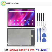High Quality LCD Screen For Lenovo Tab P11 Pro YT-J706F YT-J706X LCD Dispaly with Digitizer Full Assembly Repair Spare Part