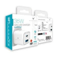MAXPOWER TG35X 35W TYPE-C/USB 充電器 白色