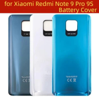 For Xiaomi RedMi Note 9s/Note 9 Pro Max/Note 9 Pro battery cover, imitation glass back cover, brand new with logo