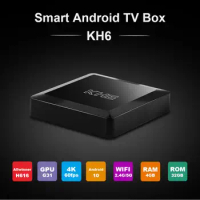 Good Price Mecool KH6 Android TV Box 4GB 32GB dual WIFI Android 10.0 HDR Video Support OTA Update Smart Box KH6 Mecool