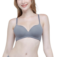 บราไร้โครงรุ่น WB5X63 สีเทา