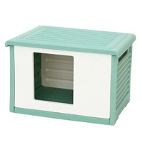 貓屋四季通用小型犬狗屋狗屋室外封閉式貓屋防雨流浪貓戶外窩夏季