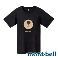 【mont-bell】WICKRON 女抑菌抗UV圓領短袖T恤『BK 黑』