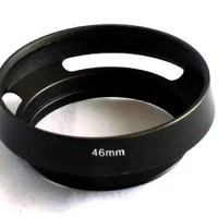 Promotion 46mm Metal Lens Hood for Leica Olympus Panasonic Lumix 20mm F1.7 14mm F2.5 MH-46