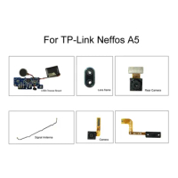For TP-Link Neffos A5 USB Charging Dock Board/Power Volume Buttons/Front Rear Camera/Signal Antenna Cable FPC Phone Repair Parts