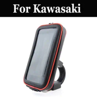 2019 Motocycle Phone Holder Waterproof Bag Case Handlebar Mount Holder For Kawasaki Gpx 250r 400r 600r Gt750 Gto125 H1 500 Ke125