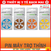 [Chính Hãng] Pin Máy Trợ Thính Power One P10, P13, P312, P675 - Đức Vỉ 06 Viên Sản phẩm chăm sóc sức
