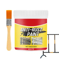 Rust Cleaner Anti-Rust Rust Converter With Brush Rust Renovator And Dissolver Metal Rust Remover For Sink Grill Bathroom