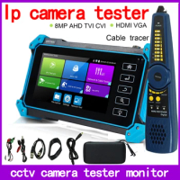 Ipc 5100 plus Utp Remote Tester Poe Professional Rj45 Tester Ip Portable Monitor Camera 4k Utp Tester Cftv Cctv Monitor ipc 5200